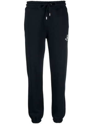 

Monogram-embroidered cotton track pants, Tommy Hilfiger Monogram-embroidered cotton track pants