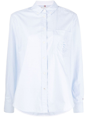 

Embroidered-logo shirt, Tommy Hilfiger Embroidered-logo shirt