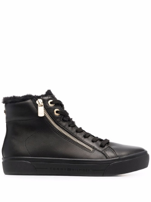 

Side-zip fastening sneakers, Tommy Hilfiger Side-zip fastening sneakers