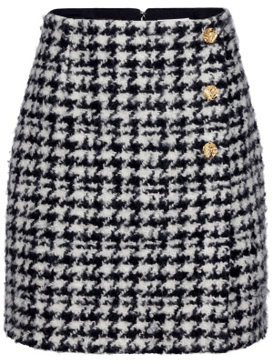 

Houndstooth A-line mini skirt, Nina Ricci Houndstooth A-line mini skirt