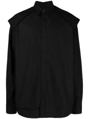 

Layered cotton shirt, Juun.J Layered cotton shirt