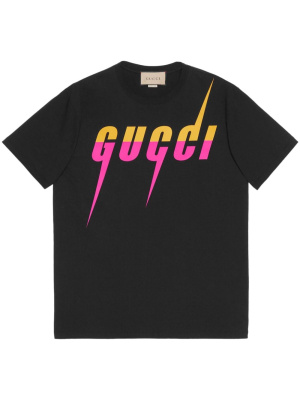 

Logo-print cotton T-shirt, Gucci Logo-print cotton T-shirt