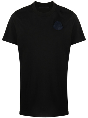 

Logo-patch cotton T-shirt, Moncler Logo-patch cotton T-shirt