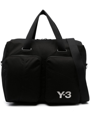 

Logo-embroidered duffle bag, Y-3 Logo-embroidered duffle bag