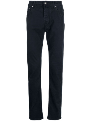 

Logo-patch straight-leg jeans, Jacob Cohën Logo-patch straight-leg jeans