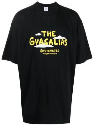 

Slogan-print T-shirt, VETEMENTS Slogan-print T-shirt