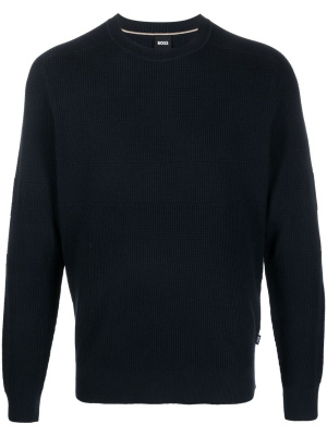 

Chunky-knit crew-neck jumper, BOSS Chunky-knit crew-neck jumper