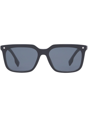 

Stripe detail square frame sunglasses, Burberry Eyewear Stripe detail square frame sunglasses
