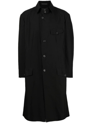 

Single-breasted button-fastening jacket, Yohji Yamamoto Single-breasted button-fastening jacket