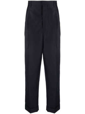 

Cropped virgin-wool trousers, AMI Paris Cropped virgin-wool trousers