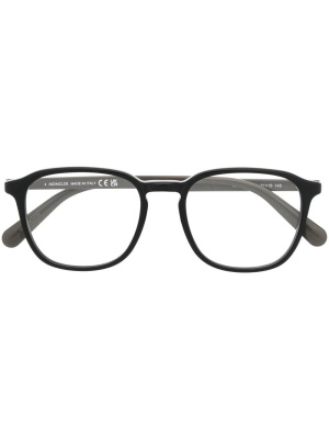 

Logo-print square-frame glasses, Moncler Eyewear Logo-print square-frame glasses