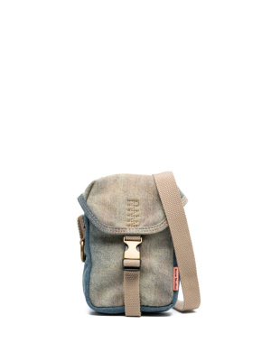 

Denim mini shoulder bag, Acne Studios Denim mini shoulder bag