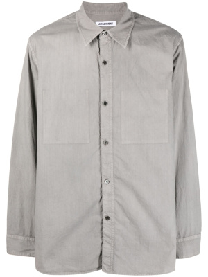

Long-sleeve cotton shirt, Attachment Long-sleeve cotton shirt
