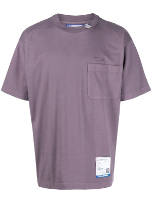 

Logo-patch short-sleeve T-shirt, Maison Mihara Yasuhiro Logo-patch short-sleeve T-shirt