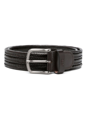 

Woven leather belt, BOSS Woven leather belt