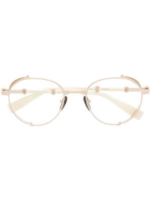 

Brigade I round-frame glasses, Balmain Eyewear Brigade I round-frame glasses