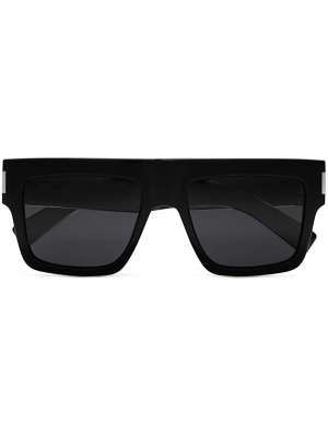 

Logo-plaque square sunglasses, Saint Laurent Eyewear Logo-plaque square sunglasses