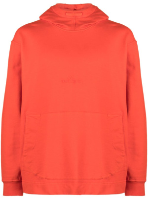 

Logo-embroidered cotton hoodie, Stone Island Logo-embroidered cotton hoodie