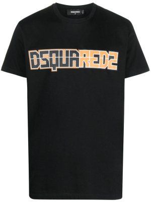 

Logo-print cotton T-shirt, Dsquared2 Logo-print cotton T-shirt