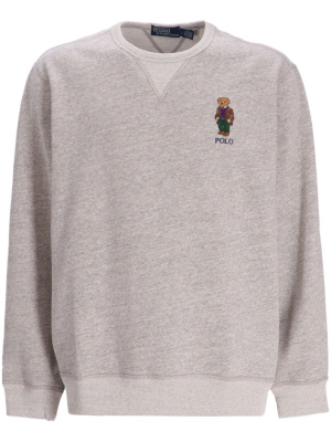 

Polo Bear-embroidered sweatshirt, Polo Ralph Lauren Polo Bear-embroidered sweatshirt