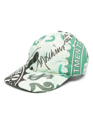 

Graphic-print baseball cap, Moschino Graphic-print baseball cap