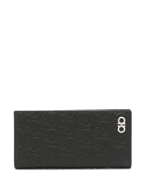 

Logo-embossed folding wallet, Ferragamo Logo-embossed folding wallet