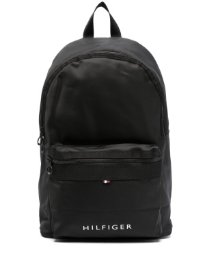 

Logo-print zipped backpack, Tommy Hilfiger Logo-print zipped backpack