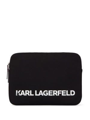 

K/Skuare zip-up laptop case, Karl Lagerfeld K/Skuare zip-up laptop case