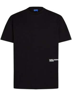 

Karl photograph-print cotton T-shirt, Karl Lagerfeld Jeans Karl photograph-print cotton T-shirt