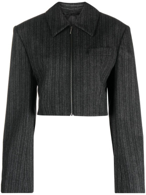 

Zip-up tailored cropped jacket, Acne Studios Zip-up tailored cropped jacket