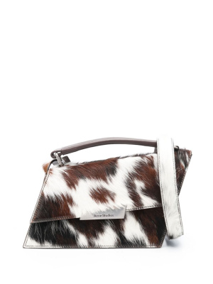 

Distortion cow-print mini bag, Acne Studios Distortion cow-print mini bag