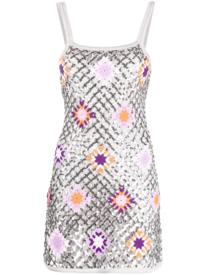 

Sequin-embellished minidress, SANDRO Sequin-embellished minidress