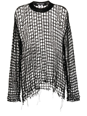 

Open-knit crew-neck jumper, Junya Watanabe Open-knit crew-neck jumper