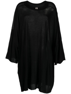 

Tommy T raw-cut T-shirt, Rick Owens Tommy T raw-cut T-shirt