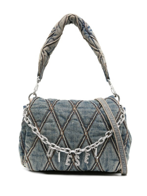 

Charm-D denim shoulder bag, Diesel Charm-D denim shoulder bag