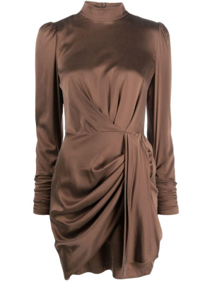 

Satin draped minidress, ZIMMERMANN Satin draped minidress