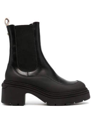 

Panelled 85mm leather Chelsea boots, BOSS Panelled 85mm leather Chelsea boots