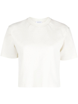 

Printed cotton T-shirt, Off-White Printed cotton T-shirt