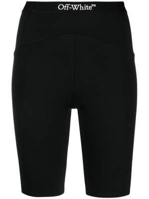 

Logo-waistband biker shorts, Off-White Logo-waistband biker shorts