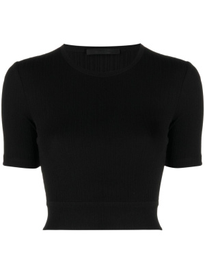 

Ribbed cropped T-Shirt, Helmut Lang Ribbed cropped T-Shirt