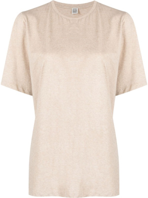 

Oversized melangé-effect T-shirt, TOTEME Oversized melangé-effect T-shirt