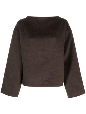 

Boat neck doublé wool jumper, TOTEME Boat neck doublé wool jumper