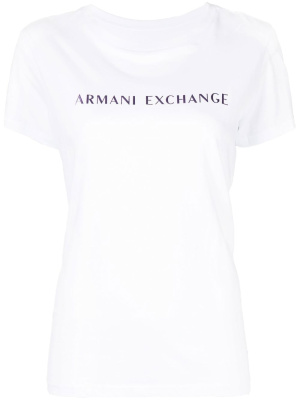 

Logo-embossed T-shirt, Armani Exchange Logo-embossed T-shirt