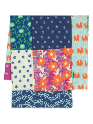 

Patchwork cotton shawl, Bimba y Lola Patchwork cotton shawl