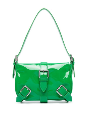 

Murphy patent-leather shoulder bag, BY FAR Murphy patent-leather shoulder bag