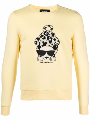 

Dog graphic sweatshirt, Karl Lagerfeld Dog graphic sweatshirt