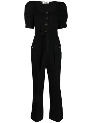 

Tweed flared jumpsuit, SANDRO Tweed flared jumpsuit