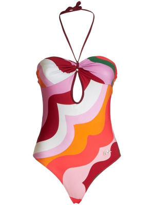 

All-over swirl-print swimsuit, ETRO All-over swirl-print swimsuit