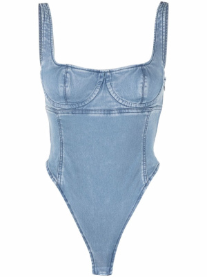 

Sleeveless denim corset top, Diesel Sleeveless denim corset top