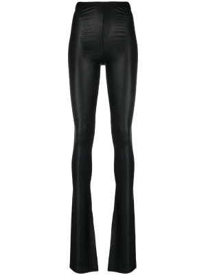 

Side-slit flared trousers, Rick Owens Lilies Side-slit flared trousers